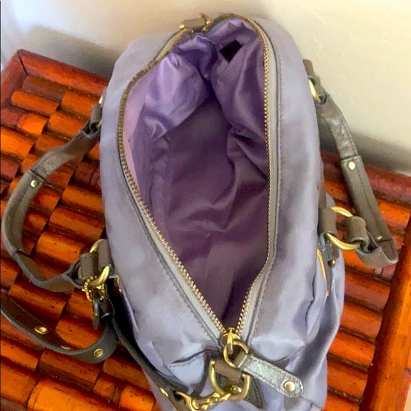 Coach hobo gunmetal $ gold purse. Small - Picture 7 of 7